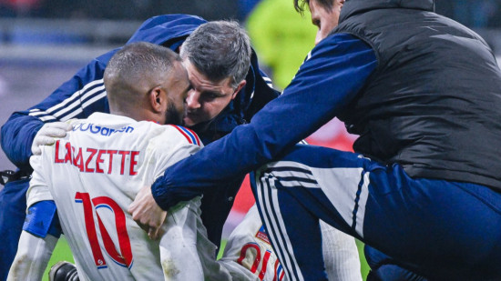 Alexandre Lacazette (OL) absent deux semaines