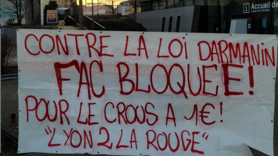 Près de Lyon : le campus Porte des Alpes bloqué par des individus ce lundi matin