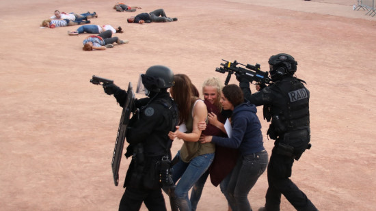 Un attentat simulé au Matmut Stadium de Gerland à Lyon ce jeudi