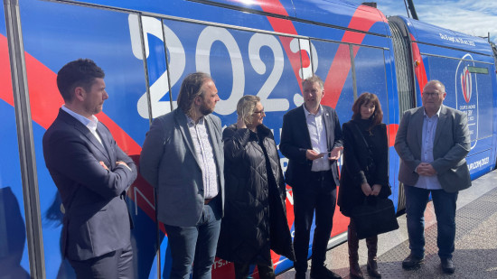 Lyon déjà aux couleurs de la coupe du Monde de rugby 2023