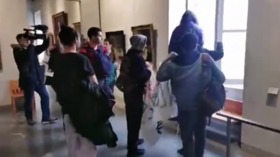 Lyon : le musée des Beaux-Arts envahi par des opposants à la réforme des retraites