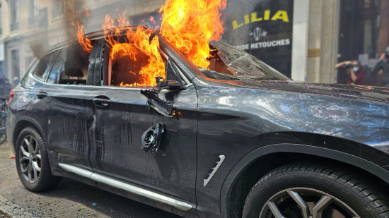 Lyon : entre 17 000 et 45 000 manifestants pour le 1er-Mai, des dégâts importants sur le parcours Lyon : entre 17 000 et 45 000 manifestants pour le 1er-Mai, des dégâts importants sur le parcours