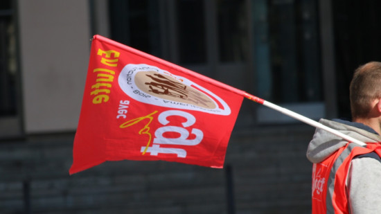 Un rassemblement à Lyon pour les libertés syndicales