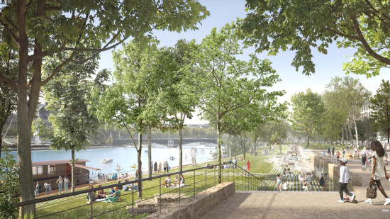 Le projet Rive Droite du Rhône va transformer la Presqu'île "en île" selon Yann Cucherat et Louis Pelaez Le projet Rive Droite du Rhône va transformer la Presqu'île "en île" selon Yann Cucherat et Louis Pelaez