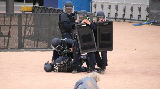 Près de Lyon : nouvel exercice de type attentat au Groupama Stadium Près de Lyon : nouvel exercice de type attentat au Groupama Stadium