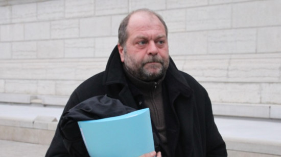 Eric Dupond-Moretti en déplacement au tribunal judiciaire de Lyon mardi