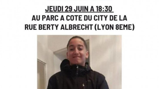 Un rassemblement pour Nahel ce jeudi à Lyon Un rassemblement pour Nahel ce jeudi à Lyon