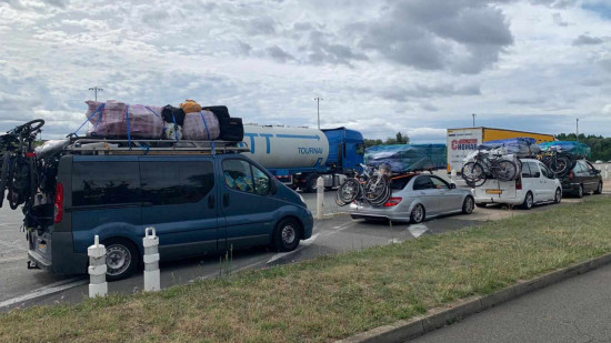 Près de Lyon : les gendarmes interceptent 4 véhicules en surcharge de plus d’1 tonne