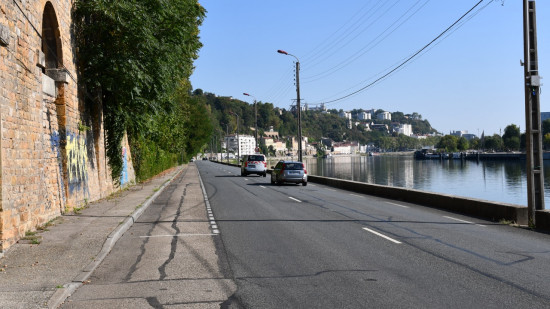 Quai Jean-Jacques Rousseau : un élu de la Mulatière propose une solution pour conserver tous les modes