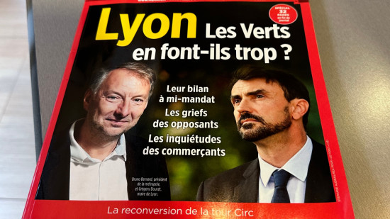 Les Verts de Lyon "en font-ils trop ?" en Une du Point