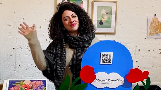 Lyon : Piment Martin, l'illustratrice qui voit la vie en couleurs