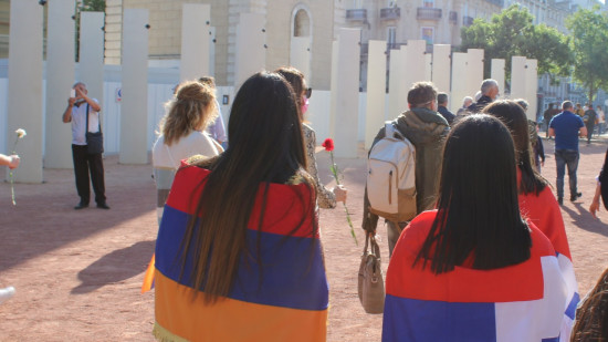 Lyon : un rassemblement pour dire non à "l'épuration ethnique" au Haut-Karabakh
