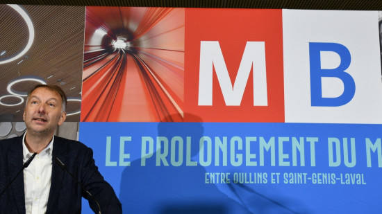 Prolongement du métro B : "Un moment important et rare" (VIDEO)