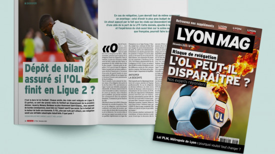 L'OL peut-il disparaître ? - LyonMag n°196 L'OL peut-il disparaître ? - LyonMag n°196