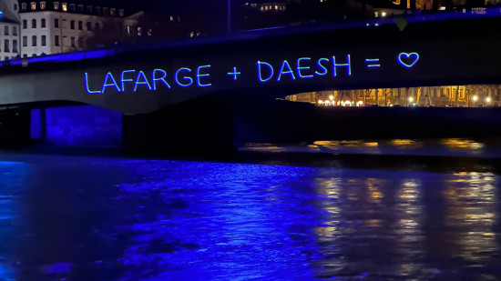 Fête des Lumières à Lyon : aucune enquête ouverte après l'action des Soulèvements de la Terre