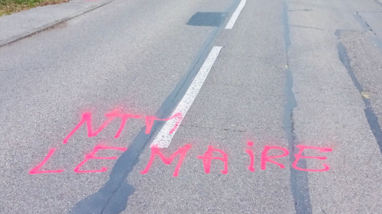 Près de Lyon : le maire de Charly ciblé par des tags