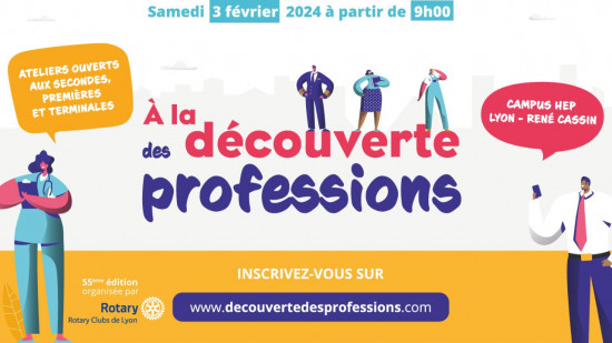 Lyon : "à la découverte des professions" au campus René Cassin