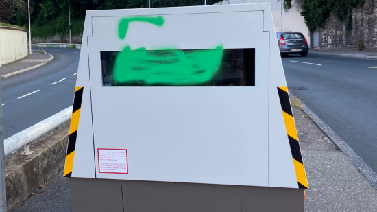 Près de Lyon : un radar vandalisé trois jours après son installation