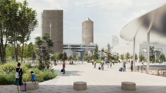 Lyon : découvrez le nouveau visage de la place Béraudier Lyon : découvrez le nouveau visage de la place Béraudier