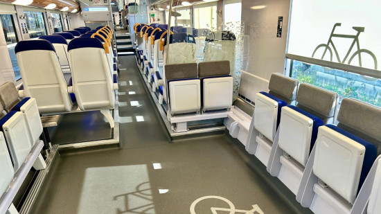 La Région Auvergne-Rhône-Alpes lance une première rame TER modernisée