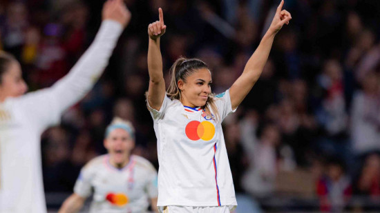 Delphine Cascarino mène l'OL féminin en demi-finale de la Ligue des Champions !