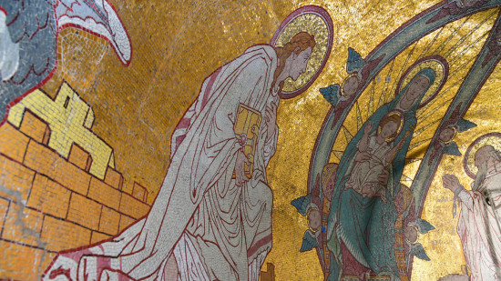 Lyon : la mosaïque de la crypte de Saint-Nizier restaurée