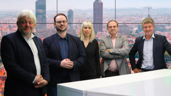 Lyon Politiques : Nathalie Perrin-Gilbert et flamme olympique - 17/05/24