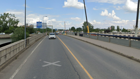 Création de la ligne de tramway T9 : le pont du Roulet ferme pour l’été