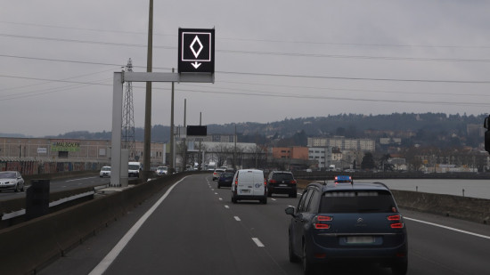 Voies de covoiturage sur la M6/M7 à Lyon : les radars activés, les amendes vont pleuvoir !