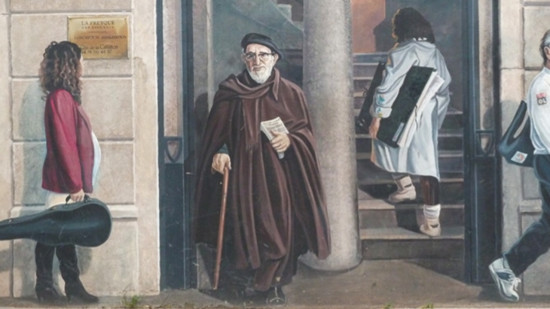 Fresque des Lyonnais : un comité de citoyens et d'élus pour décider du maintien ou du retrait de l'abbé Pierre ?