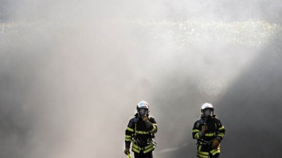Près de Lyon : un feu de végétation de 5000m2 Près de Lyon : un feu de végétation de 5000m2