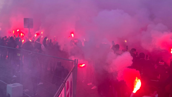 Avant OL-Torino, un pied de biche, des bombes lacrymogènes et des fumigènes saisis