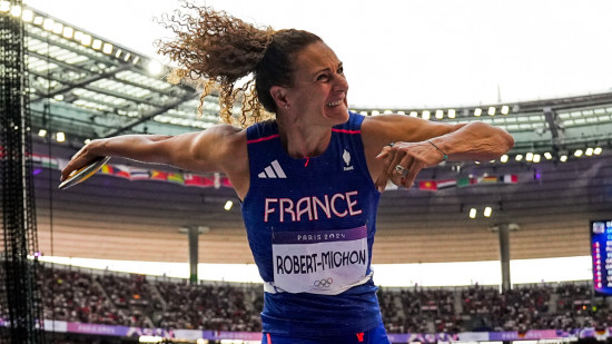 Jeux Olympiques : pas d’exploit pour Mélina Robert-Michon, dernière de la finale en disque