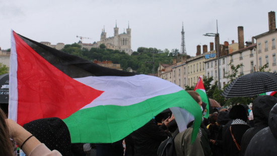 Gaza : le relais du drapeau palestinien passe par Lyon ce dimanche