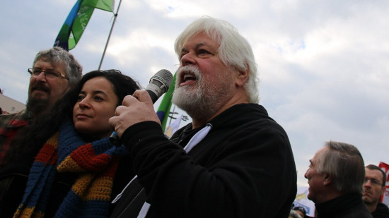 Lyon : nouvelle manifestation de soutien pour Paul Watson (Sea Shepherd)