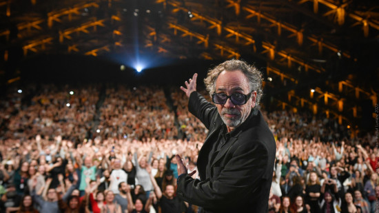 "J'en ai pleuré" : Lyon a redonné goût au cinéma à Tim Burton