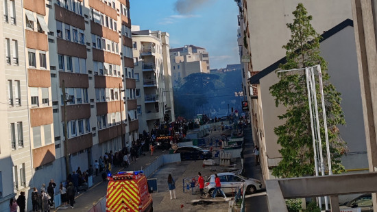 Villeurbanne : un important incendie fait plusieurs blessés