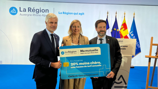 La Région Auvergne-Rhône-Alpes lance sa mutuelle régionale La Région Auvergne-Rhône-Alpes lance sa mutuelle régionale