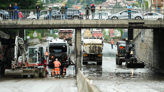 Intempéries au sud de Lyon : l’A47 a rouvert Intempéries au sud de Lyon : l’A47 a rouvert