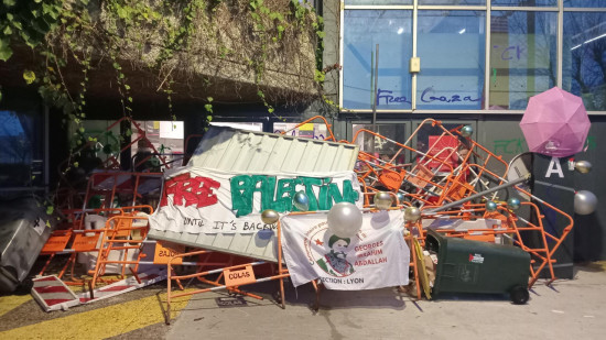 Lyon 2 : des militants pro-palestiniens évacués par la police