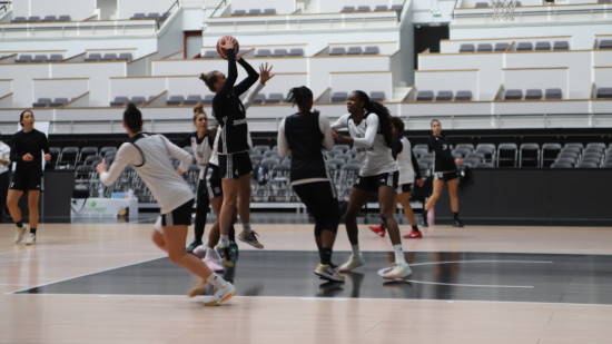 "On sent que c'est tout neuf !" : les premiers pas de l'ASVEL féminin au Palais des Sports de Gerland
