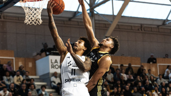 A La Rochelle, l'ASVEL s'offre sa première victoire de l'année A La Rochelle, l'ASVEL s'offre sa première victoire de l'année