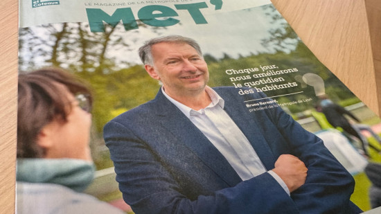Bruno Bernard toujours en Une de Met' : "Nous améliorons le quotidien des habitants"