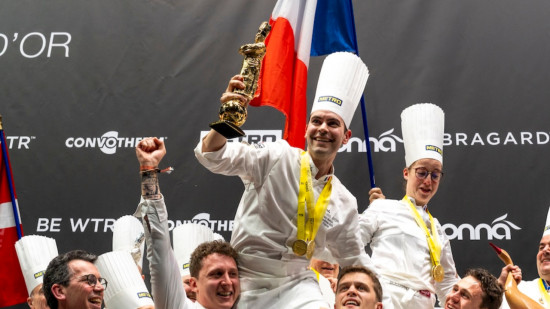 Lyon : la France remporte le Bocuse d'Or au Sirha ! Lyon : la France remporte le Bocuse d'Or au Sirha !