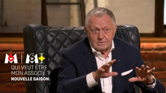 Jean-Michel Aulas dans "Qui veut être mon associé?" sur M6 pour défendre une start-up lyonnaise