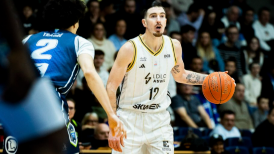 L'ASVEL se qualifie pour les quarts de finale de la Coupe de France