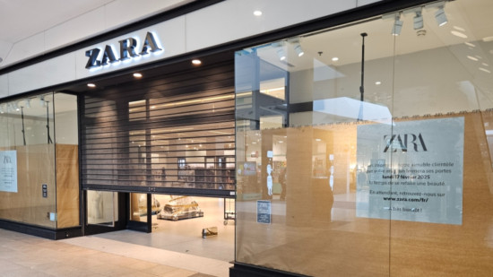 Lyon : le magasin Zara de Confluence ferme ses portes pour s'agrandir