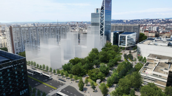 Révolution paysagère à la Part-Dieu : un bois en plein centre-ville d’ici 2026