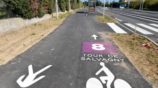 Voie Lyonnaise 8 : un nouveau tronçon cyclable inauguré entre Dardilly et Charbonnières