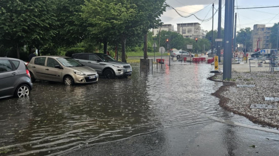 Un orage de grêle frappe Lyon ce samedi en fin d’après-midi